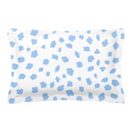 Spotsy Pillow Sham, French Blue