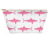 Pink Shark Accessory Pouch