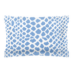 Crocodile Pillow Sham, Blue