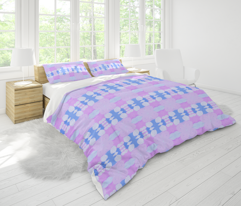 Purple Spring Pillow Sham