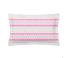 Genevieve Pink and White Stripe Pillow Sham