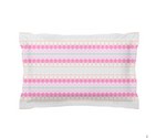 Genevieve Pink and White Stripe Pillow Sham