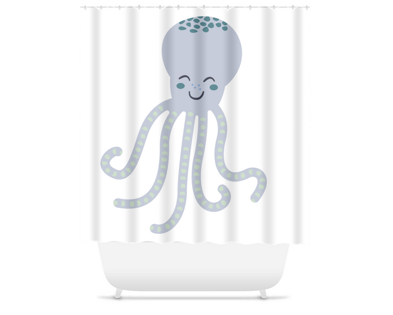 Octopus Shower Curtain