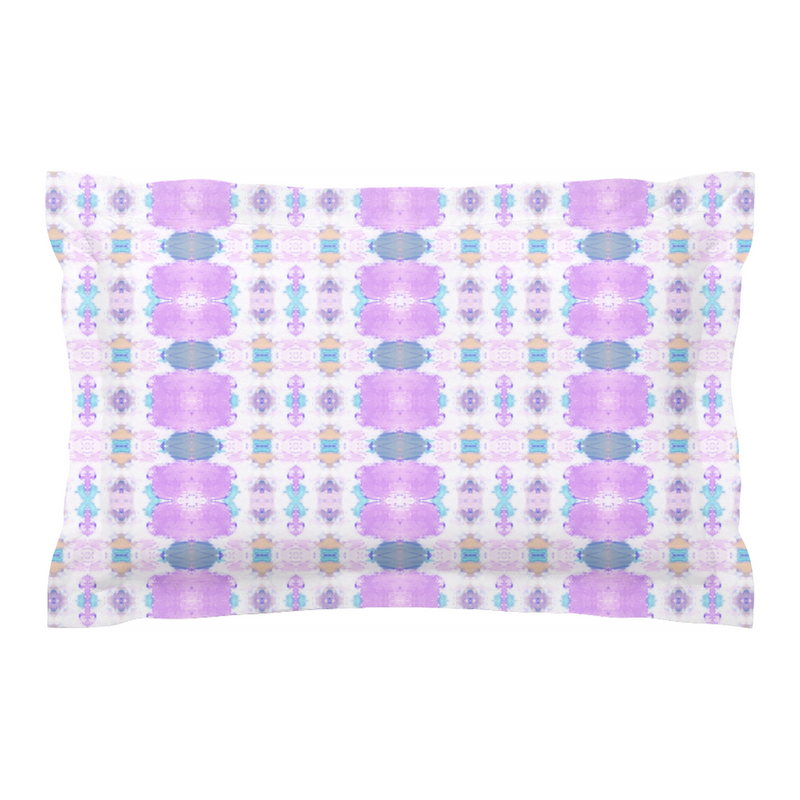 Delray Pillow Sham, Purple