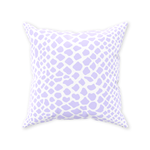 Crocodile Pillow Sham, Lavender