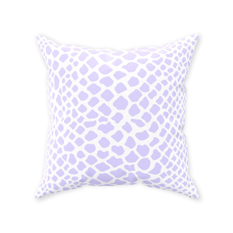 Crocodile Pillow Sham, Lavender