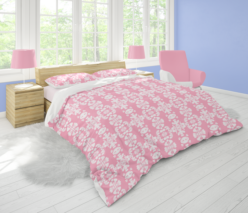 Oxford Pink Luna Bedding