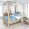 Lucien Blue and Green Bedding Collection