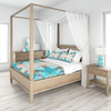 Turquoise Garden Bedding Collection