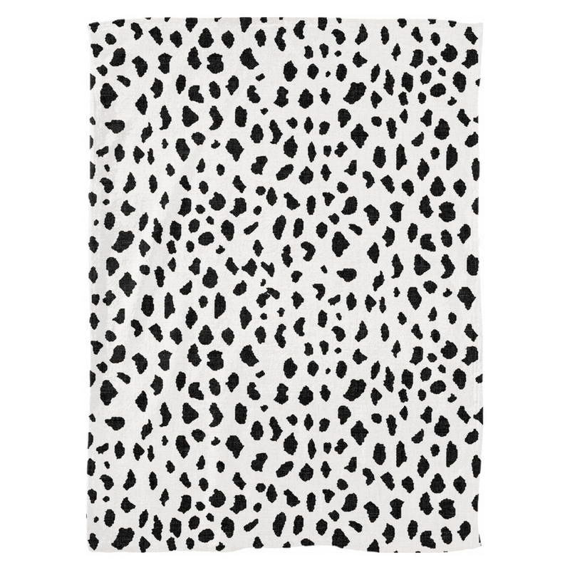 Oxford Pink Spotted Throw Blanket