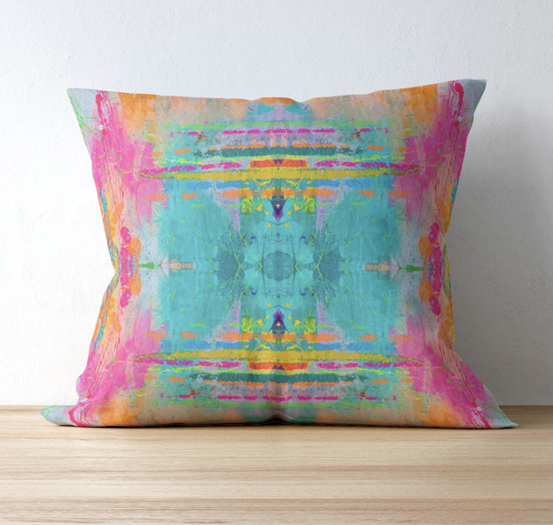 Oxford Pink Bailey Abstract Pillow