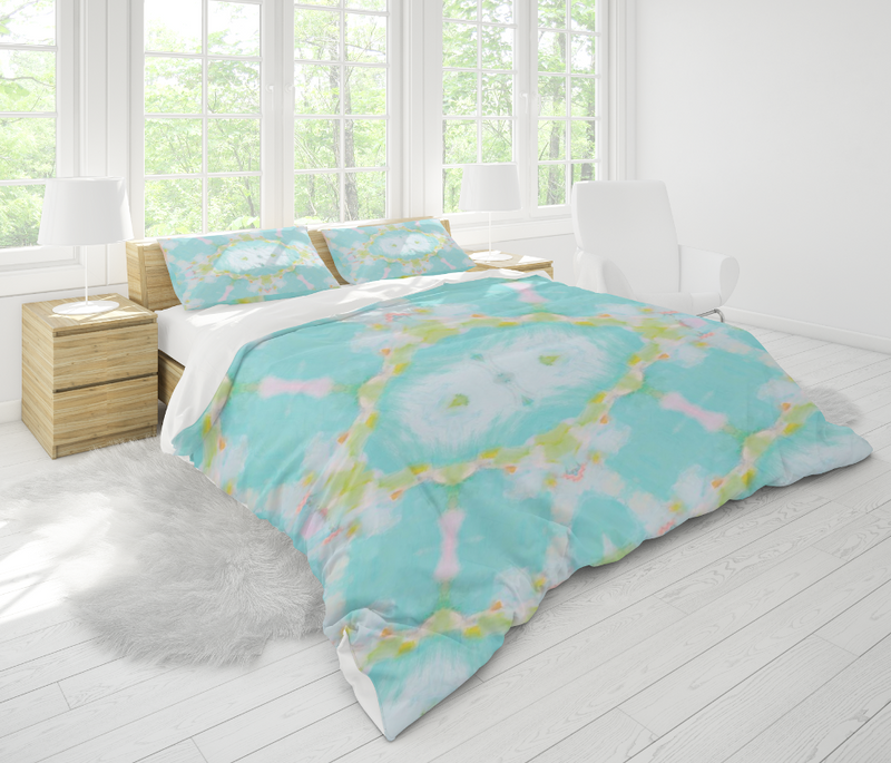 Saint Johns Turquoise Bedding Collection