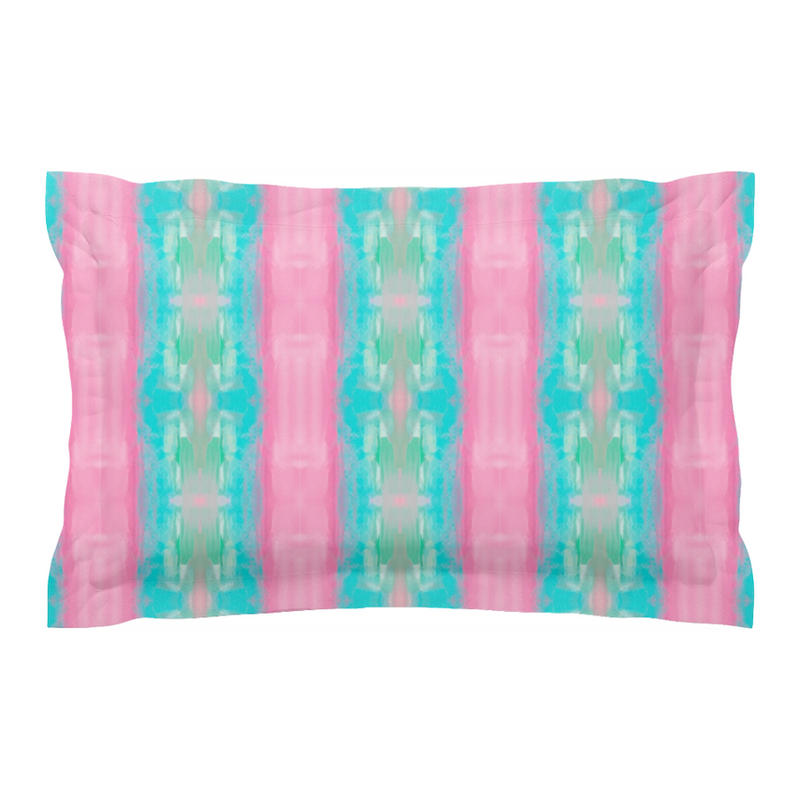 Riley Pink and Turquoise Bedding Collection