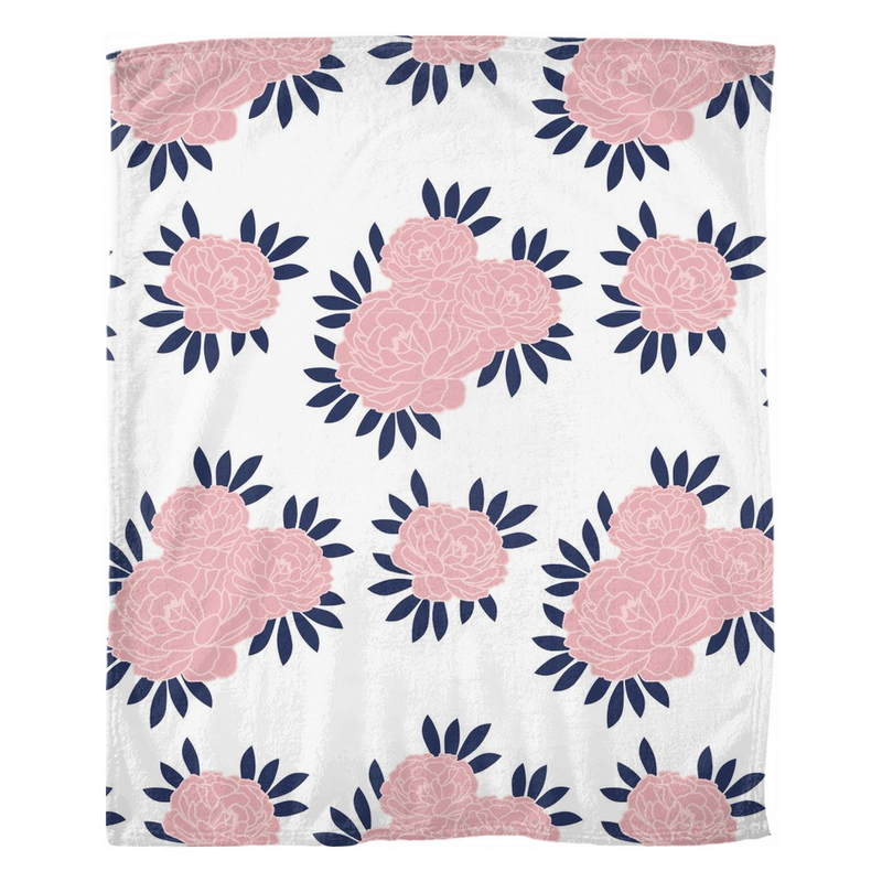 Oxford Pink Sofia Throw Blanket