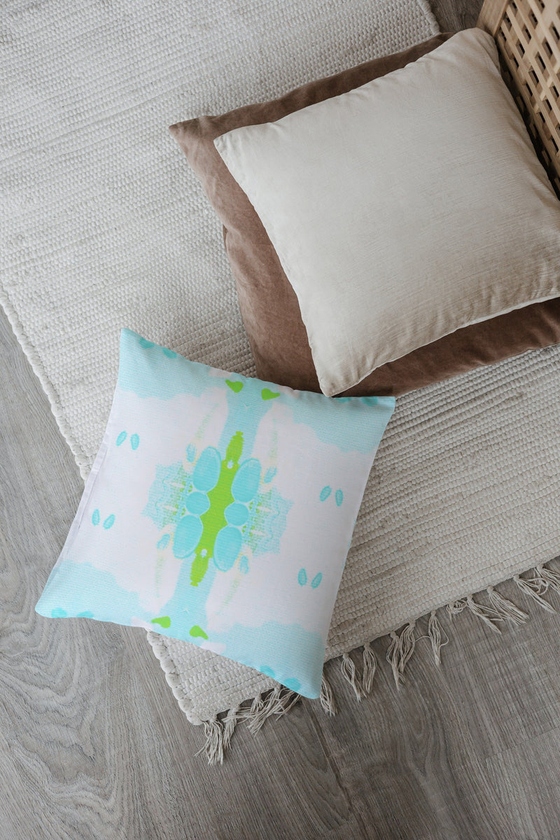 Bella Pillow in Aqua