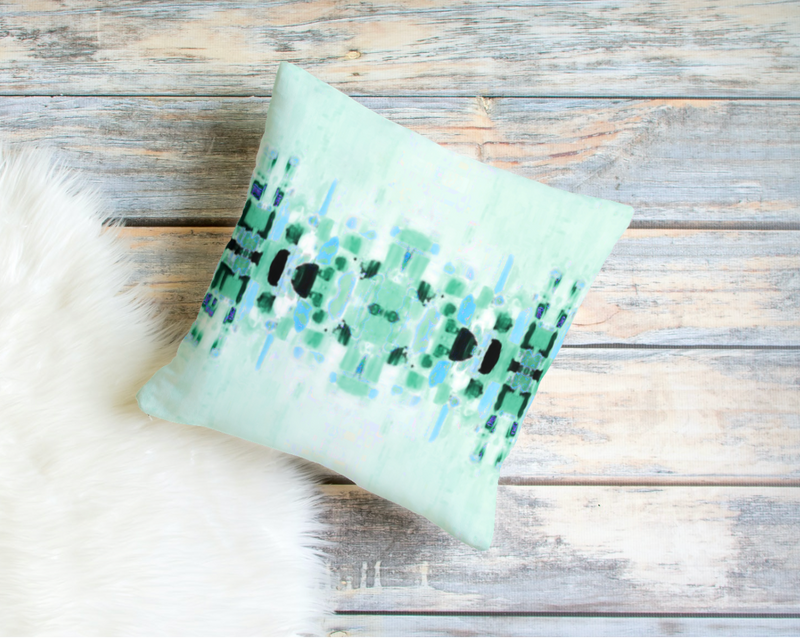 Avery Pillow in Green