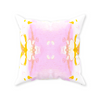 Hilton Head Pillow, Orange and Pink