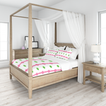 Mayfair Pink and Green Bedding Collection