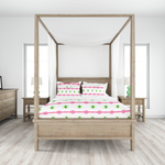 Mayfair Pink and Green Bedding Collection