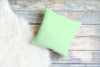 Mint Green Pillow