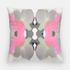 Oxford Pink Peyton Pillow, Grey