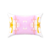 Hilton Head Pillow, Orange and Pink