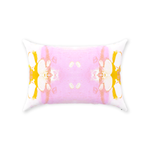 Hilton Head Pillow, Orange and Pink