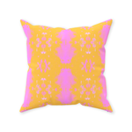 Madrid Pillow in Orange and Pink