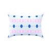 String of Pearls Pillow, Blue