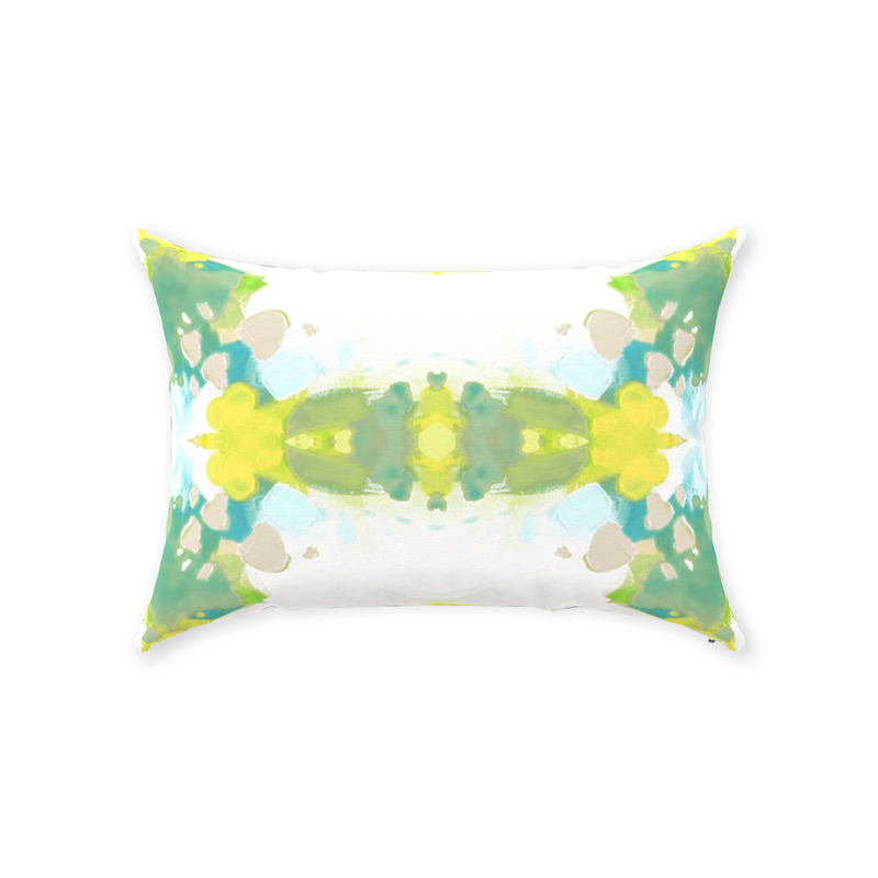 Champagne Garden Pillow