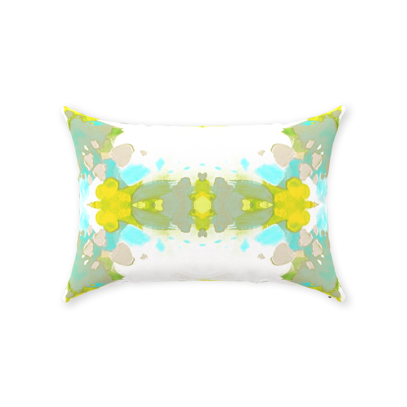 Oxford Pink Margo Pillow in Yellow