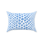 Crocodile Pillow in French Blue