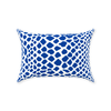 Crocodile Pillow in Navy Blue