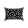 Spotsy Pillow in Black and White