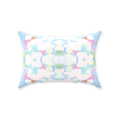 Oxford Pink Tidewater Pillow, Light Blue