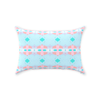 Oxford Pink Atlas Pillow, Blue