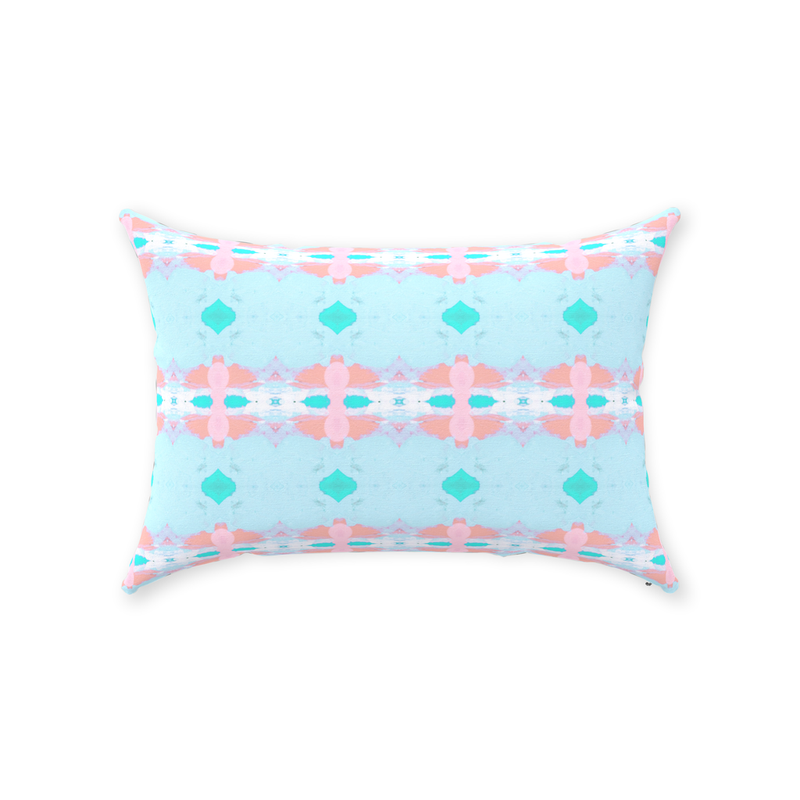 Oxford Pink Atlas Pillow, Blue