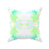 Oxford Pink Rainbow Bright Pillow in Teal