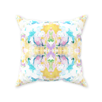 Oxford Pink Nicolette Pillow, Yellow