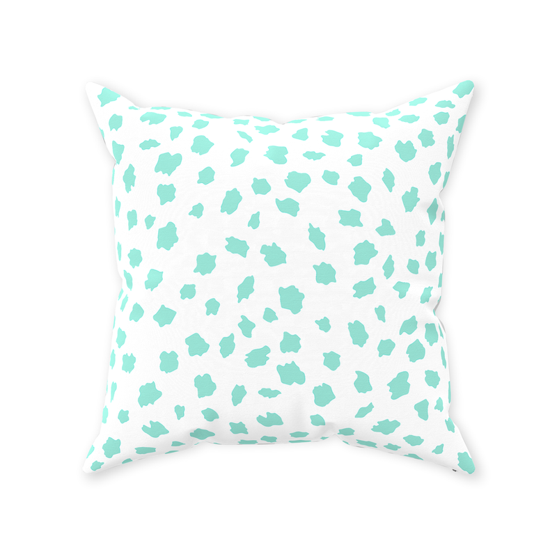 Spotsy Pillow in Turquoise