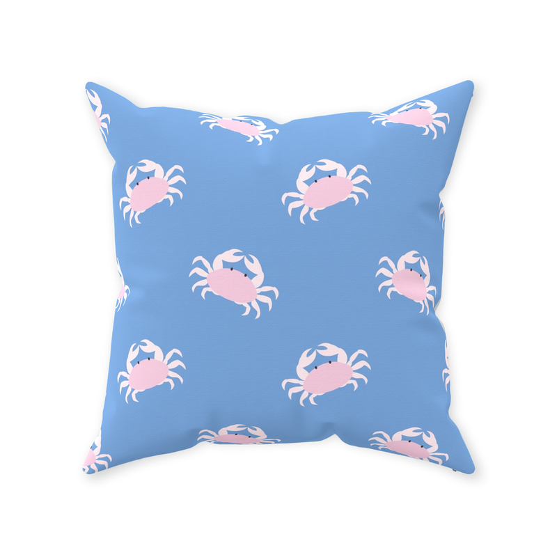 Oxford Pink Kids Crab Pillow