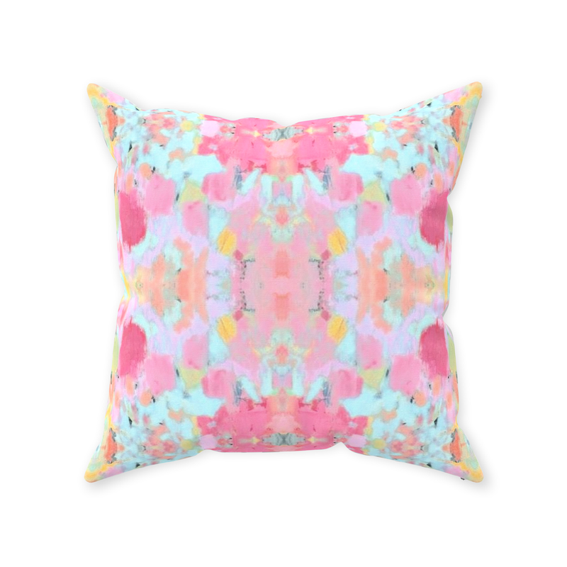 Oxford Pink Strawberry Fields Pillow