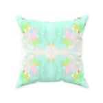 Oxford Pink Selena Pillow in Aqua