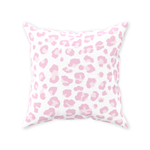 Leopold Leopard Pillow, Blush Pink