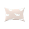 Pink Whale Pillow