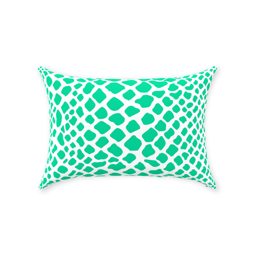 Crocodile Pillow in Green