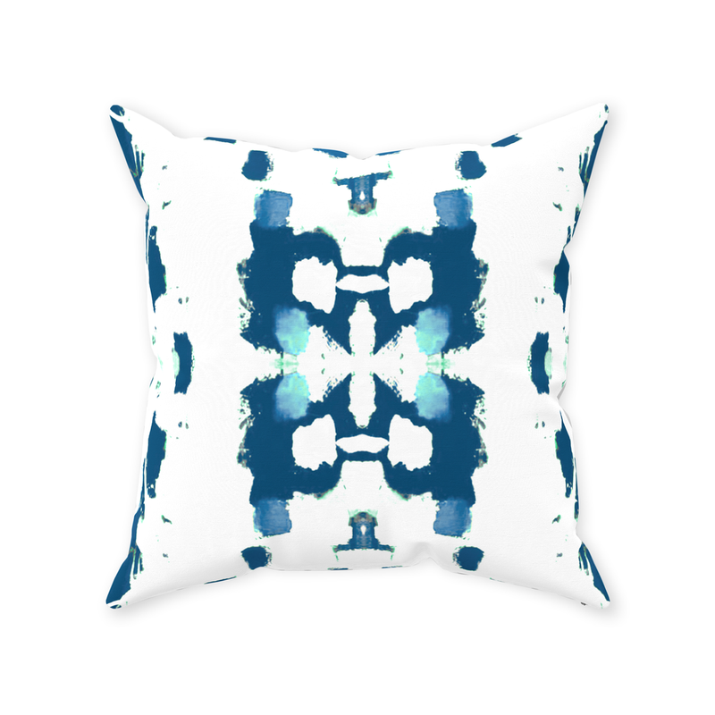 Candice Pillow in Navy Blue