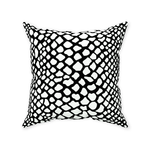 Crocodile Print Pillow