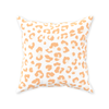 Leopold Leopard Pillow, Orange