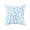 Leopold Leopard Pillow, Blue